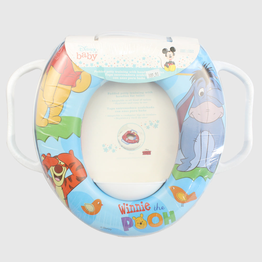 Winnie The Pooh Soft Toilet Seat With Handles - Ourkids - OKO