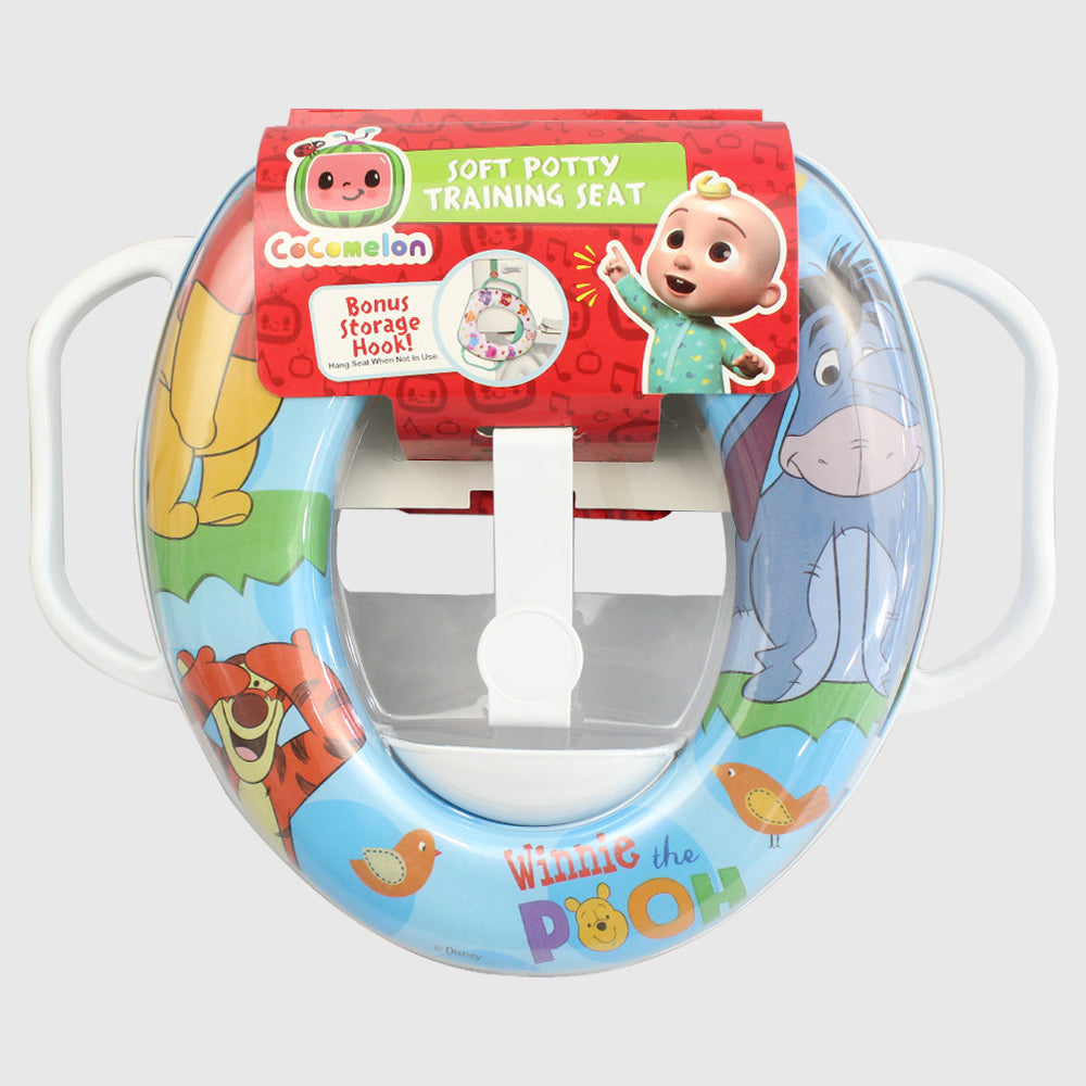 Winnie The Pooh Soft Toilet Seat With Handles - Ourkids - OKO