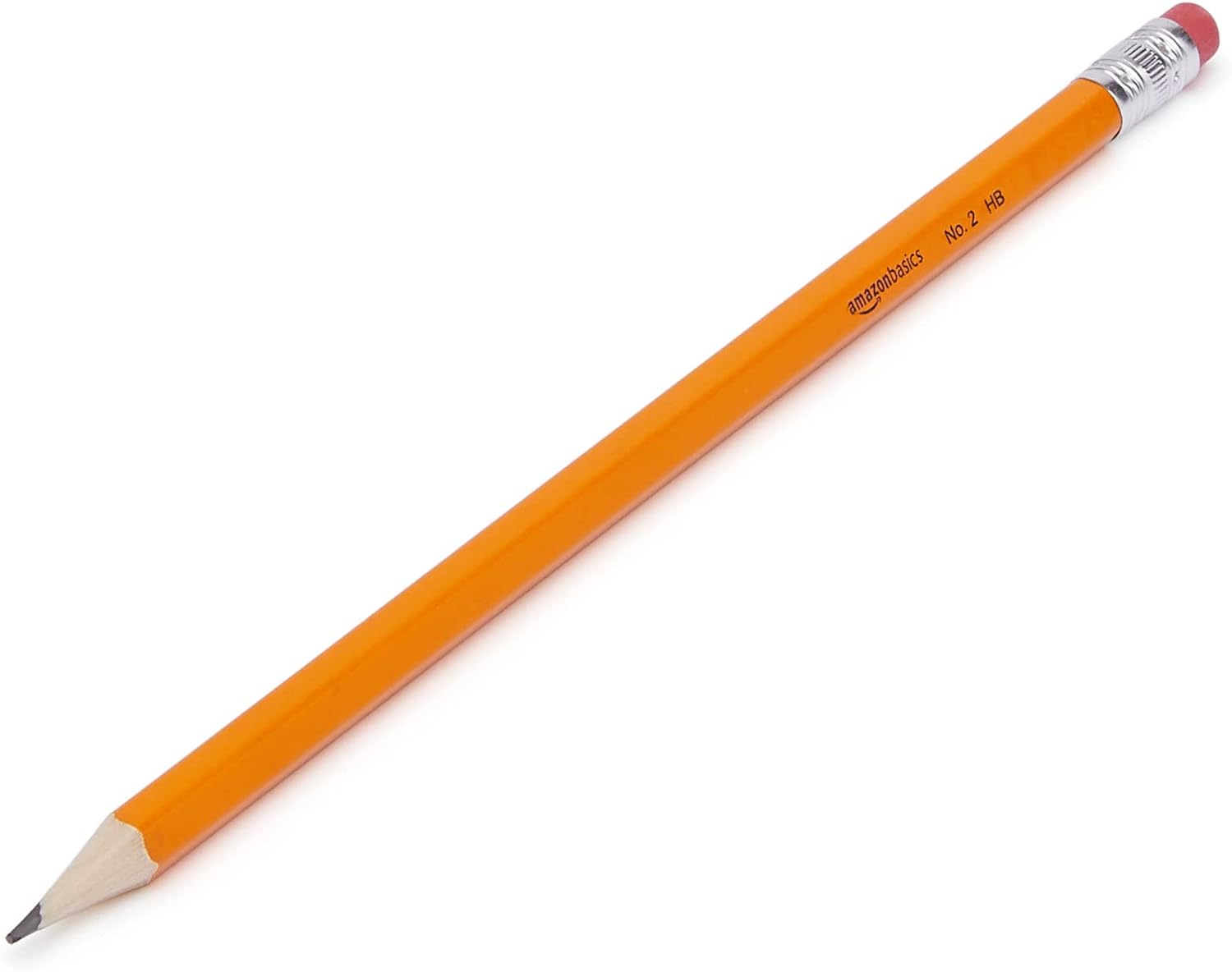 Woodcased #2 Pencils, Pre-sharpened, HB Lead, 30 count, Orange - Ourkids - OKO