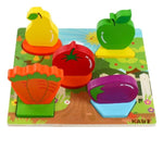 Wooden 3D puzzle - fruit - Ourkids - Kabi