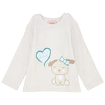 Woof Woof Long-Sleeved Sweatshirt - Ourkids - Quokka