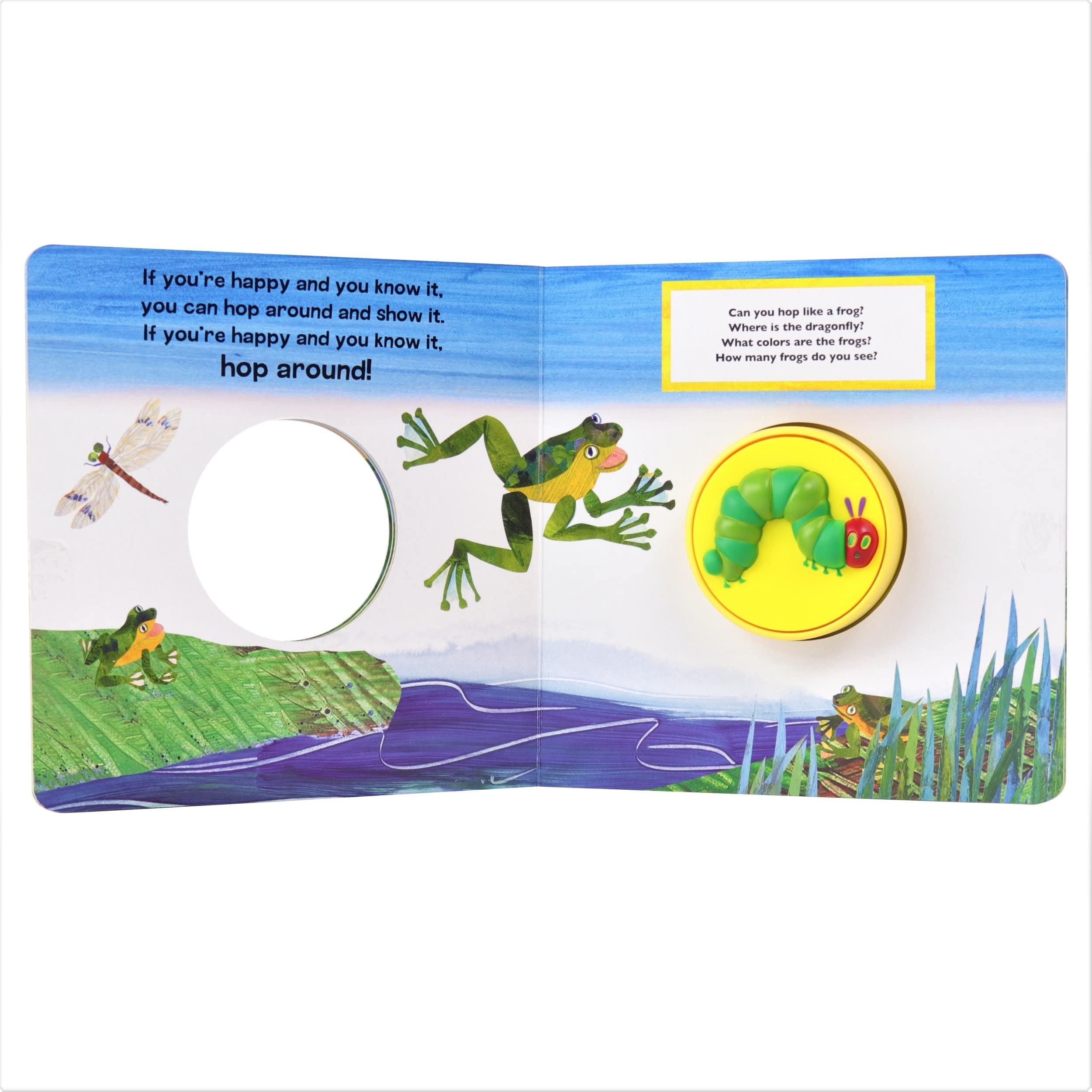 World of Eric Carle, If You're Happy and You Know It - Squishy Button Sound Book - Ourkids - OKO
