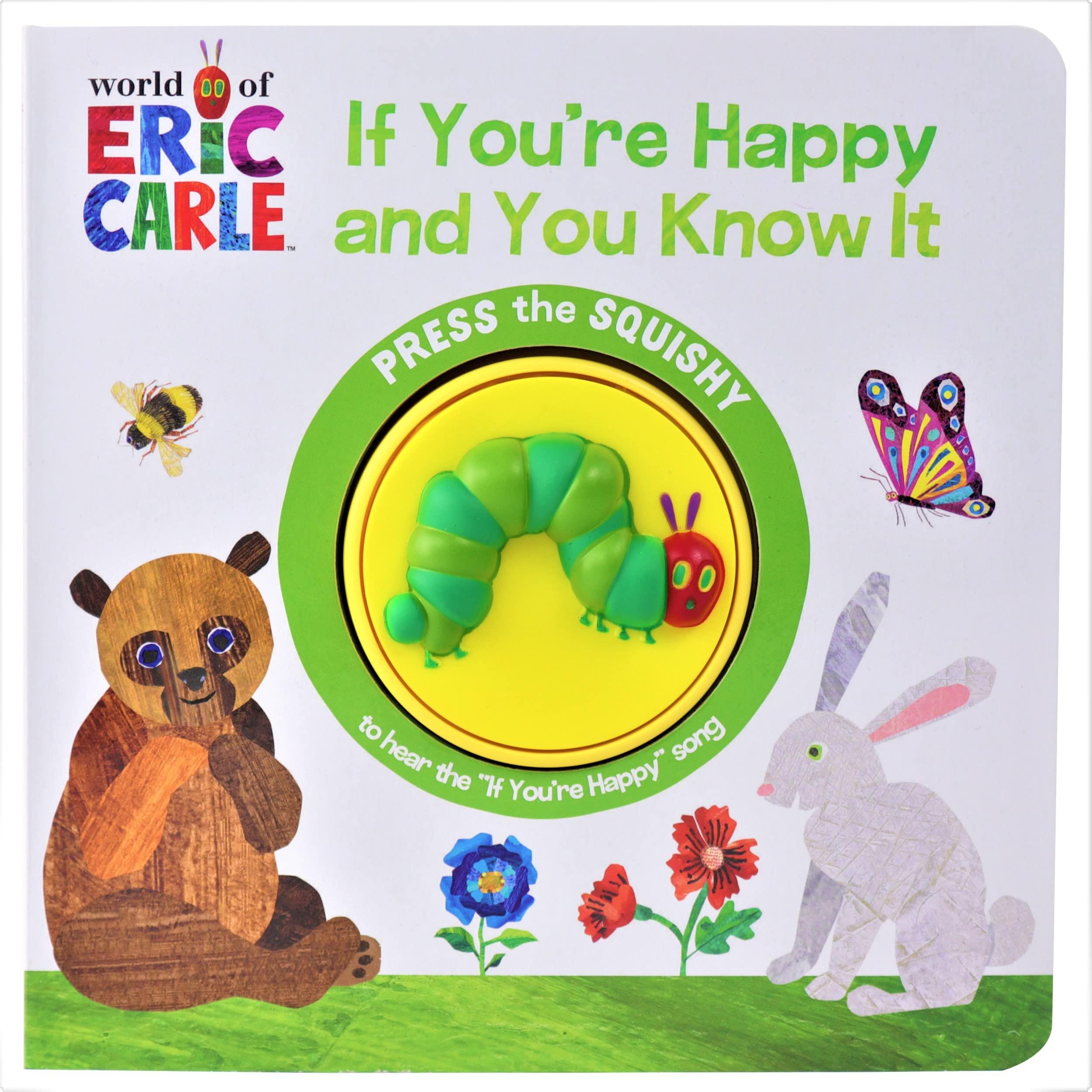 World of Eric Carle, If You're Happy and You Know It - Squishy Button Sound Book - Ourkids - OKO