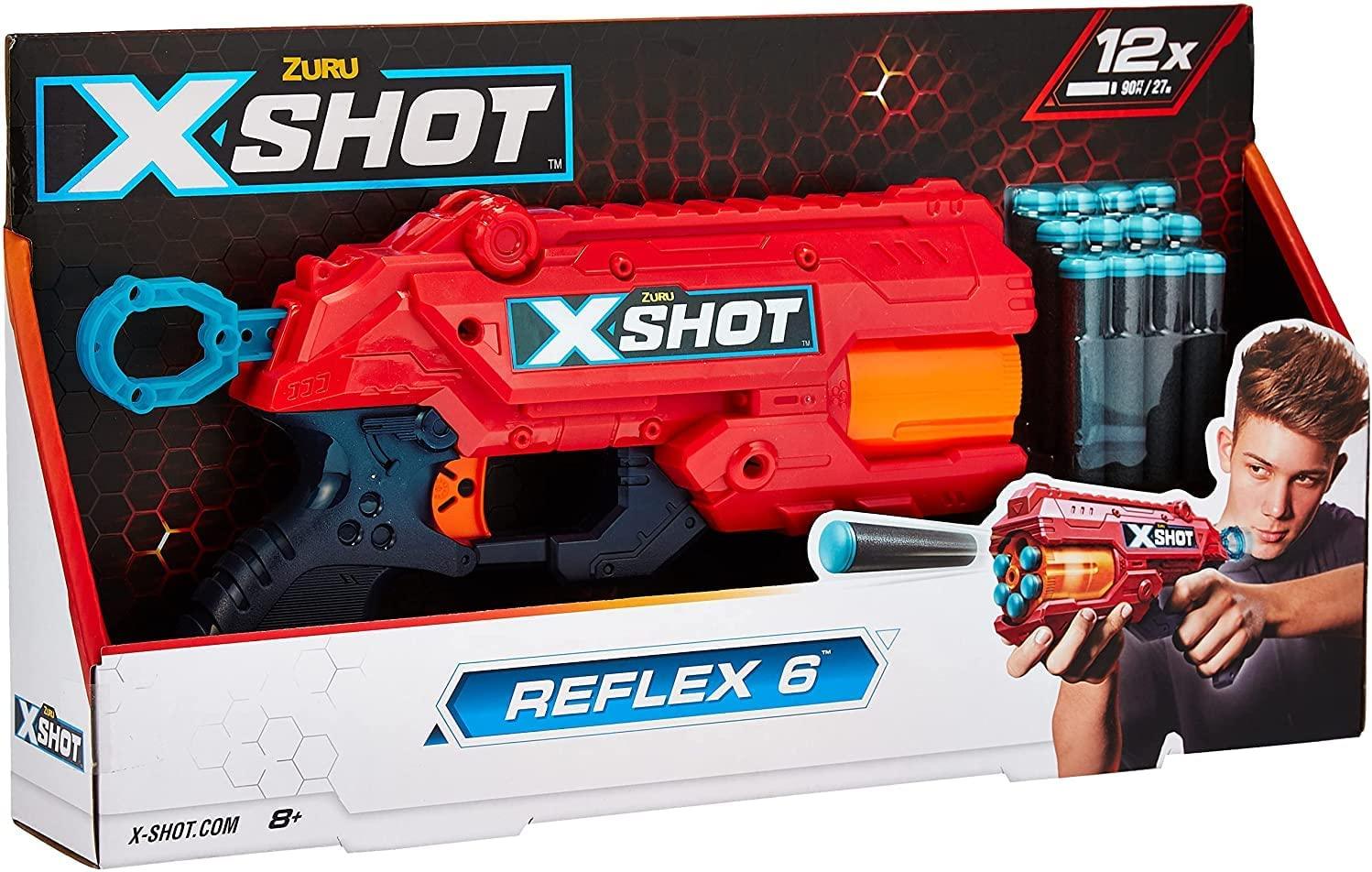 X-SHOT EXCELREFLEX 6 (12Darts) - Ourkids - Zuru