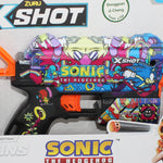 X-Shot Skins Flux Sonic (S1) Mega Sonic with 8 Darts - Ourkids - Zuru