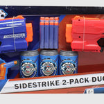 XHero Sidestrike 2 Pack Duo Duo Soft Bullet Guns - Ourkids - XHero