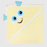 Yellow Baby Hooded Towel - Ourkids - OKO