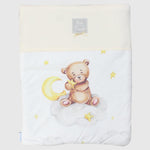 Yellow Bear On A Cloud Baby Port - Ourkids - Berceau