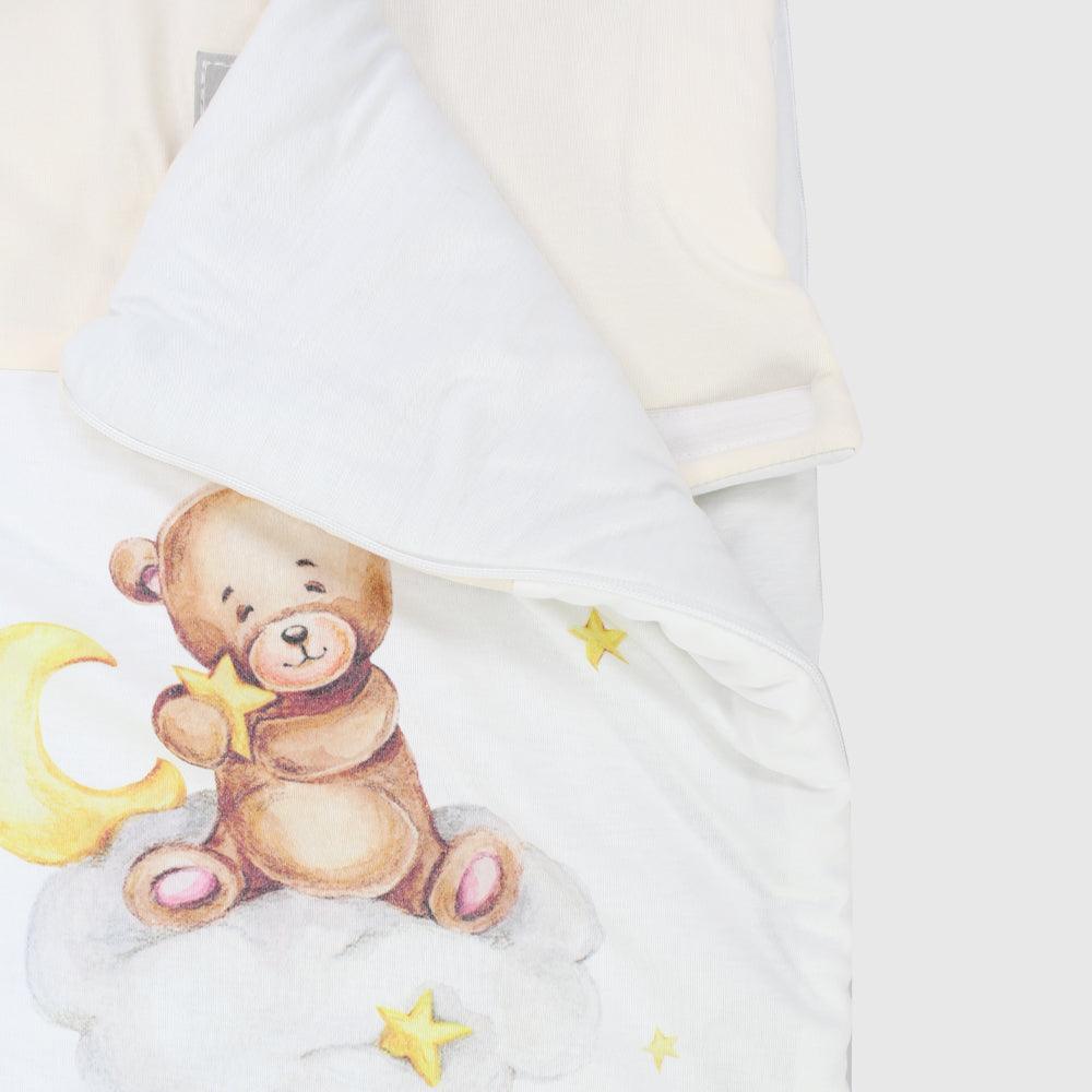 Yellow Bear On A Cloud Baby Port - Ourkids - Berceau