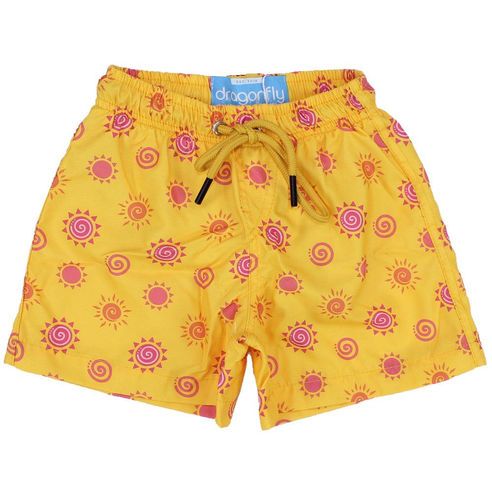 Yellow Boy's Swimsuit - Ourkids - Dragonfly