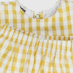 Yellow Checkered 2-Piece Outfit Set - Ourkids - Playmore