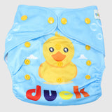 Yellow Ducky Adjustable And Reusable Diaper - Ourkids - Global