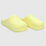 Yellow Fur Warm Clogs Slippers - Ourkids - Onda