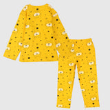 Yellow Lion Long-Sleeved Pajama - Ourkids - Al Sayad