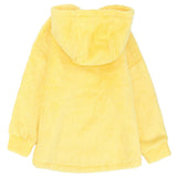 Yellow Long-Sleeved Fleeced Hooded Pajama - Ourkids - Ourkids