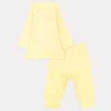 Yellow Long-Sleeved Thermal Underwear Set - Ourkids - Junior