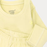 Yellow Long-Sleeved Thermal Underwear Set - Ourkids - Junior