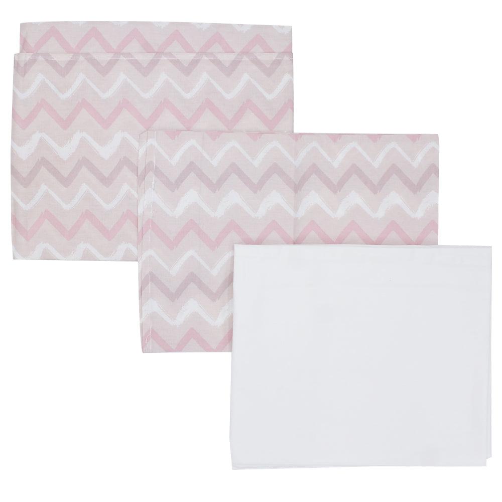 Zig Zag Bed Sheets Set - Ourkids - Berceau