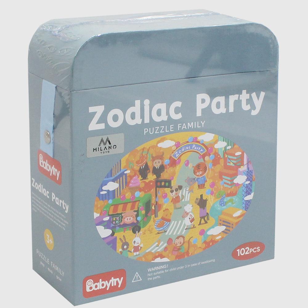 Zodiac Party Puzzle (102 Pieces) - Ourkids - Hahowa