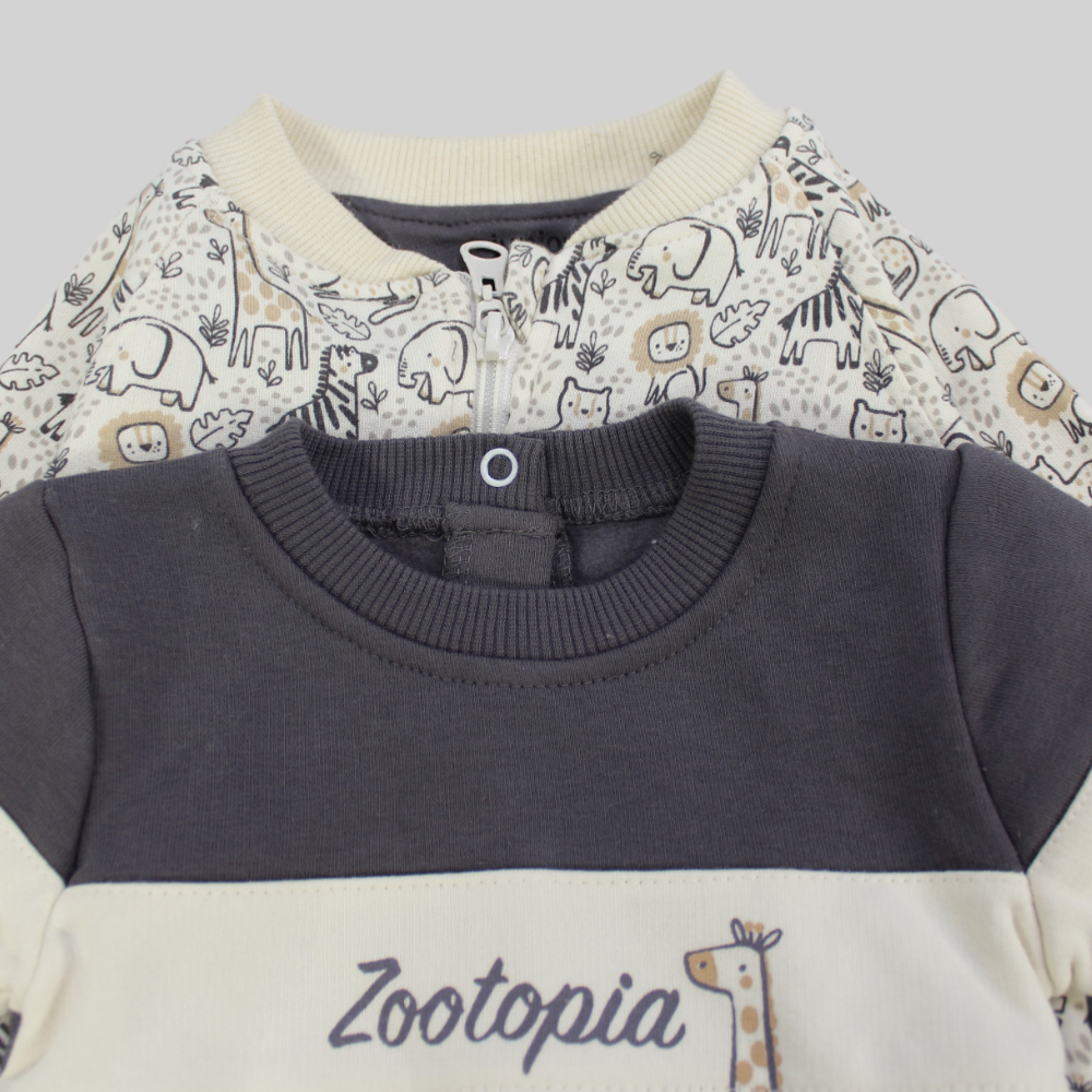 Zootopia Long-Sleeved Footless Onesie - Ourkids - Junior