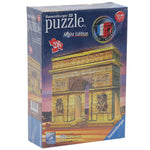 3D Puzzle Arch Of Triumph Night Edition - Ourkids - Ravensburger