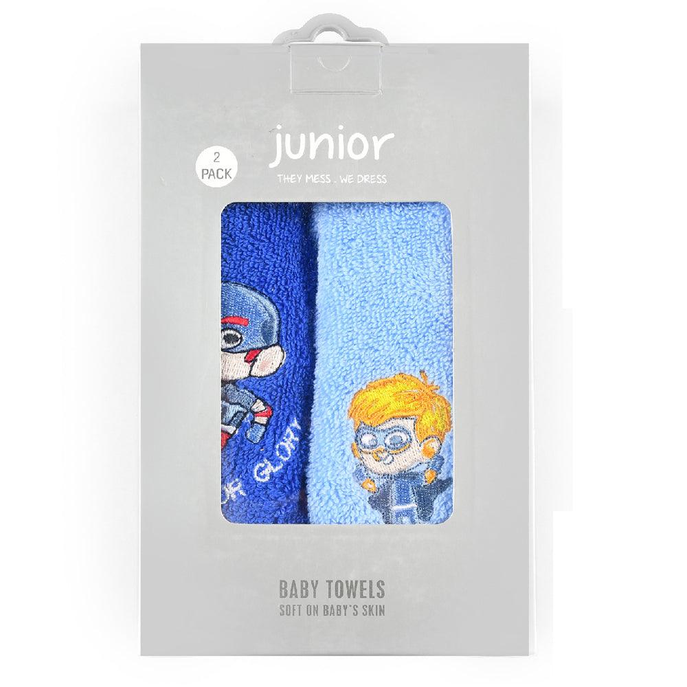 Junior Baby Towels - Pack Of 2 - Ourkids - Junior