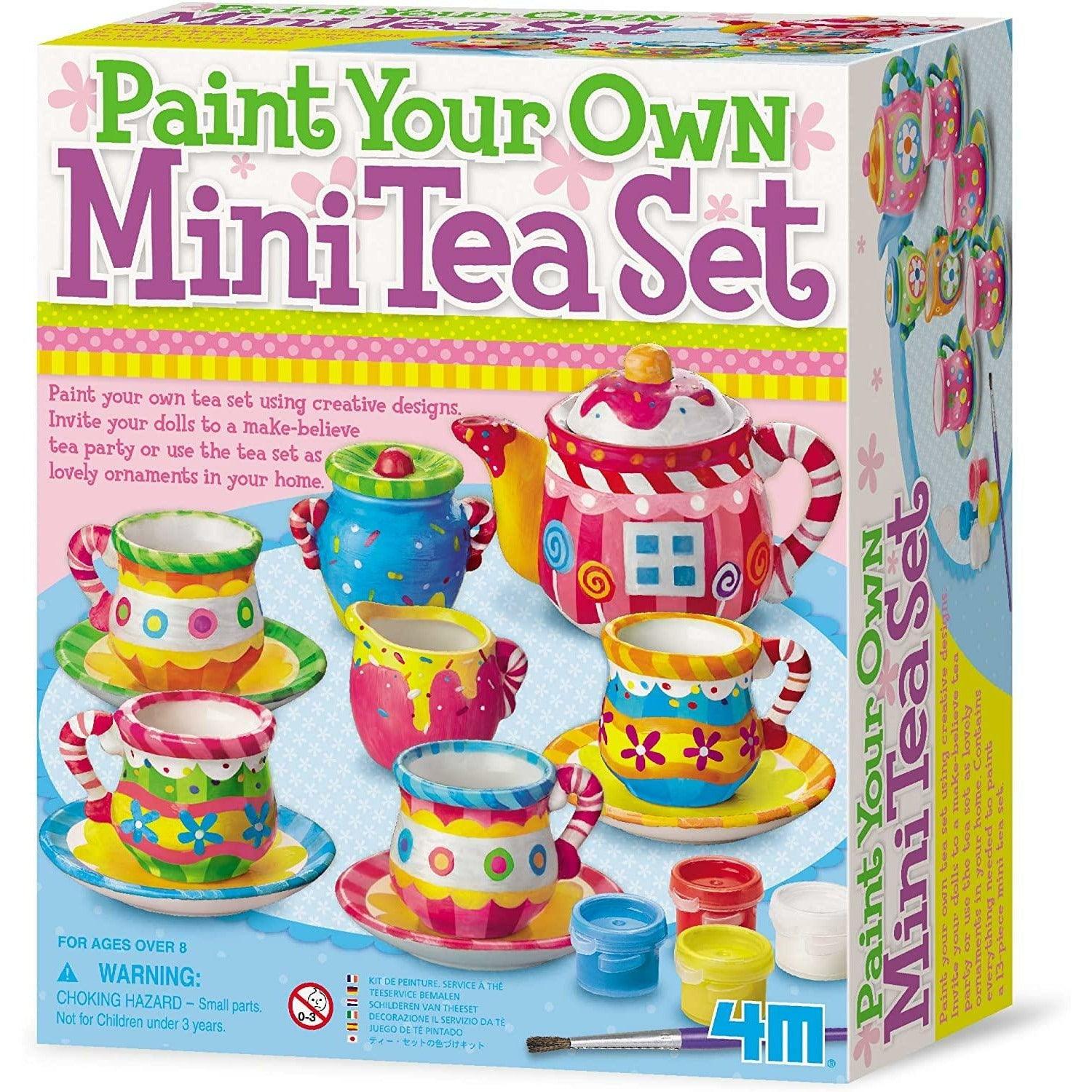 4M Fun Craft Tea Set Painting Kit - Ourkids - 4M