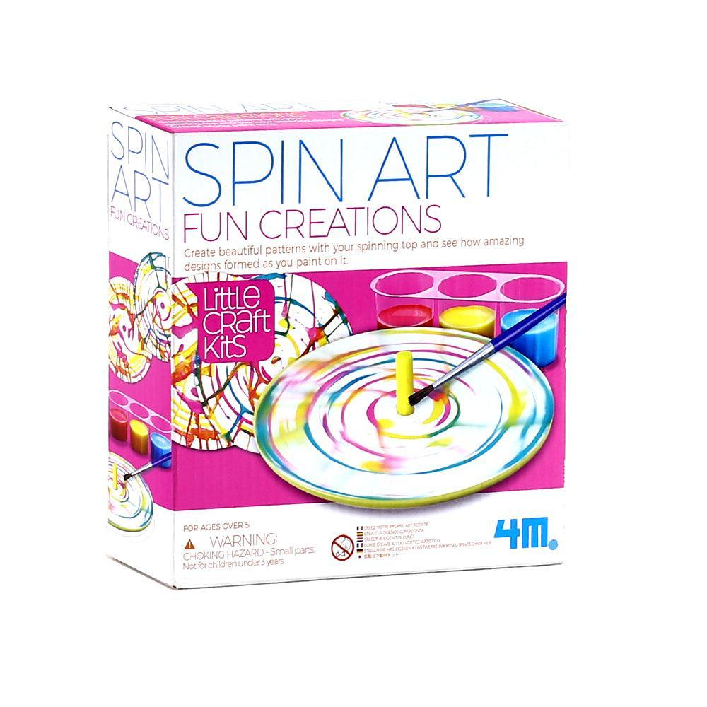 4M - LITTLE CRAFT - SPIN ART FUN CREATION - Ourkids - 4M