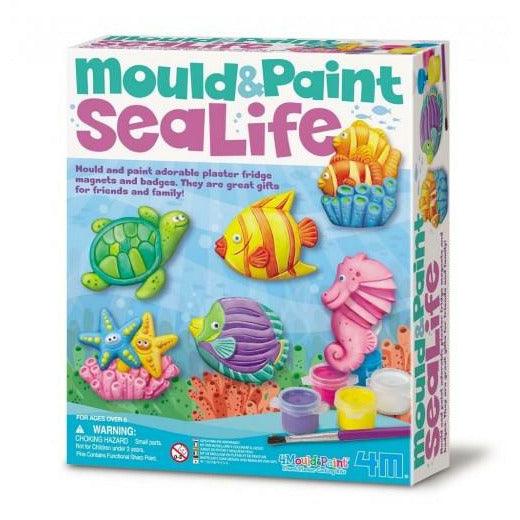4M Mould & Paint Crafts, Sea Life - Ourkids - 4M