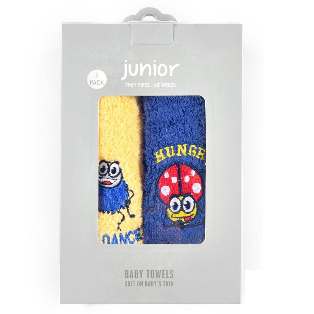 Junior Baby Towels - Pack Of 2 - Ourkids - Junior