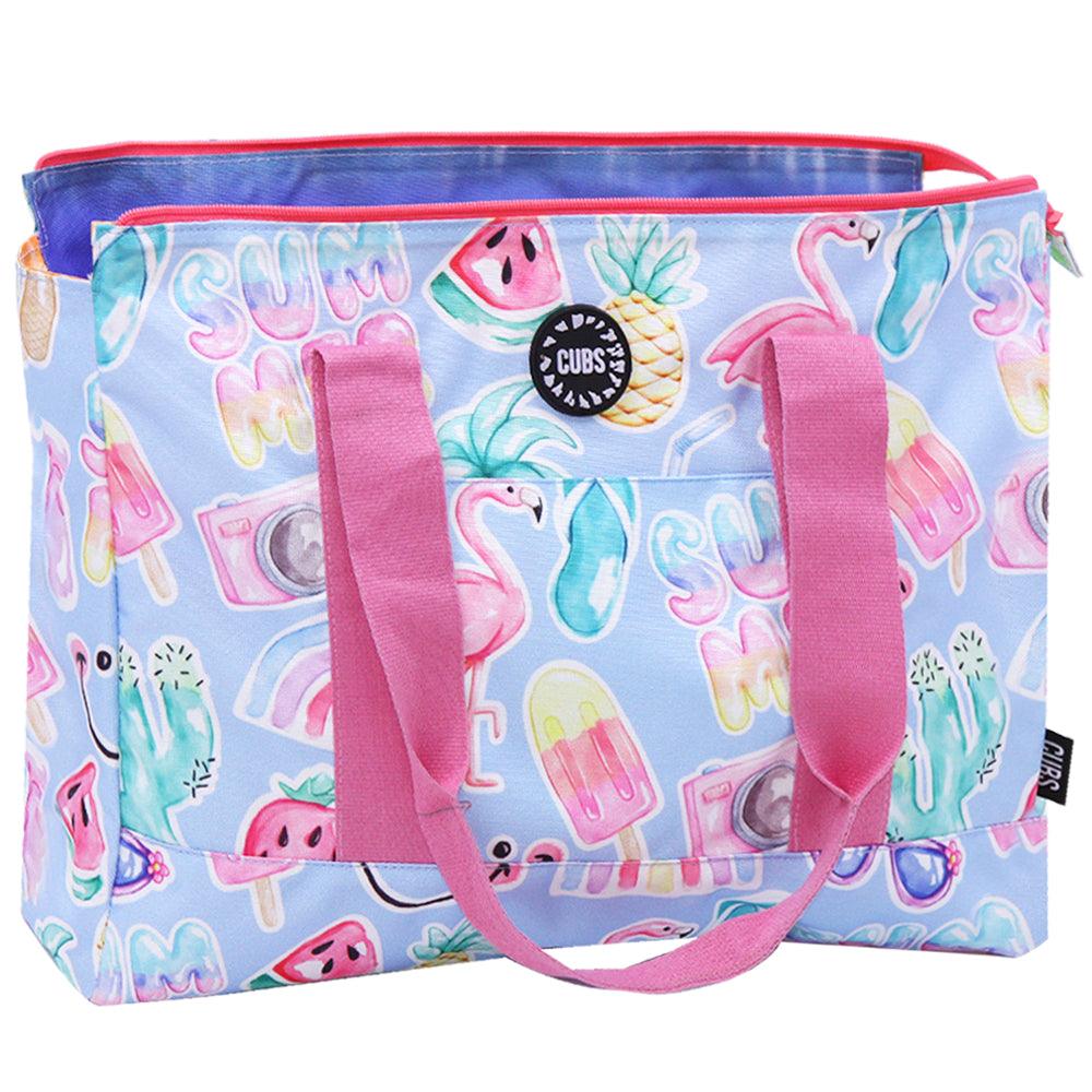 Cubs Double Face Women Tote Beach Bag - Ourkids - Cubs