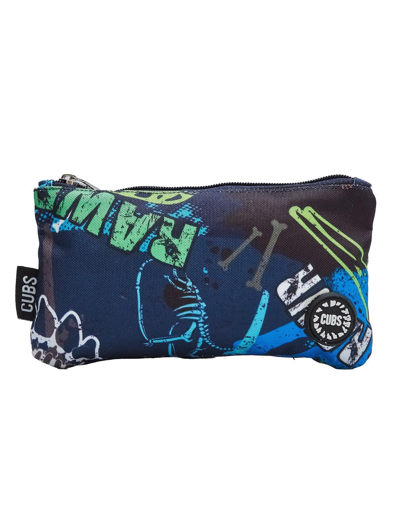 CUBS ROAR BIG AND BASIC PENCIL CASE - Ourkids - Cubs