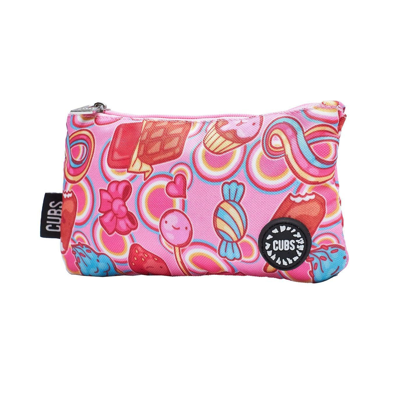 CUBS PINK CANDIES BIG AND BASIC PENCIL CASE - Ourkids - Cubs