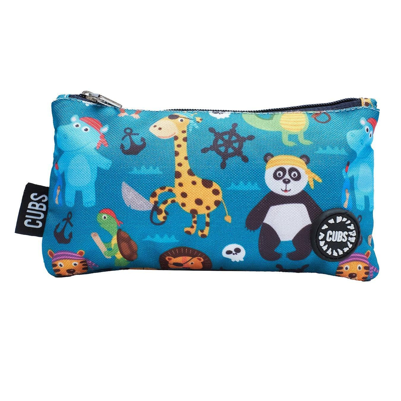 Cubs ANIMALS IN THE SEA BIG AND BASIC PENCIL CASE - Ourkids - Cubs