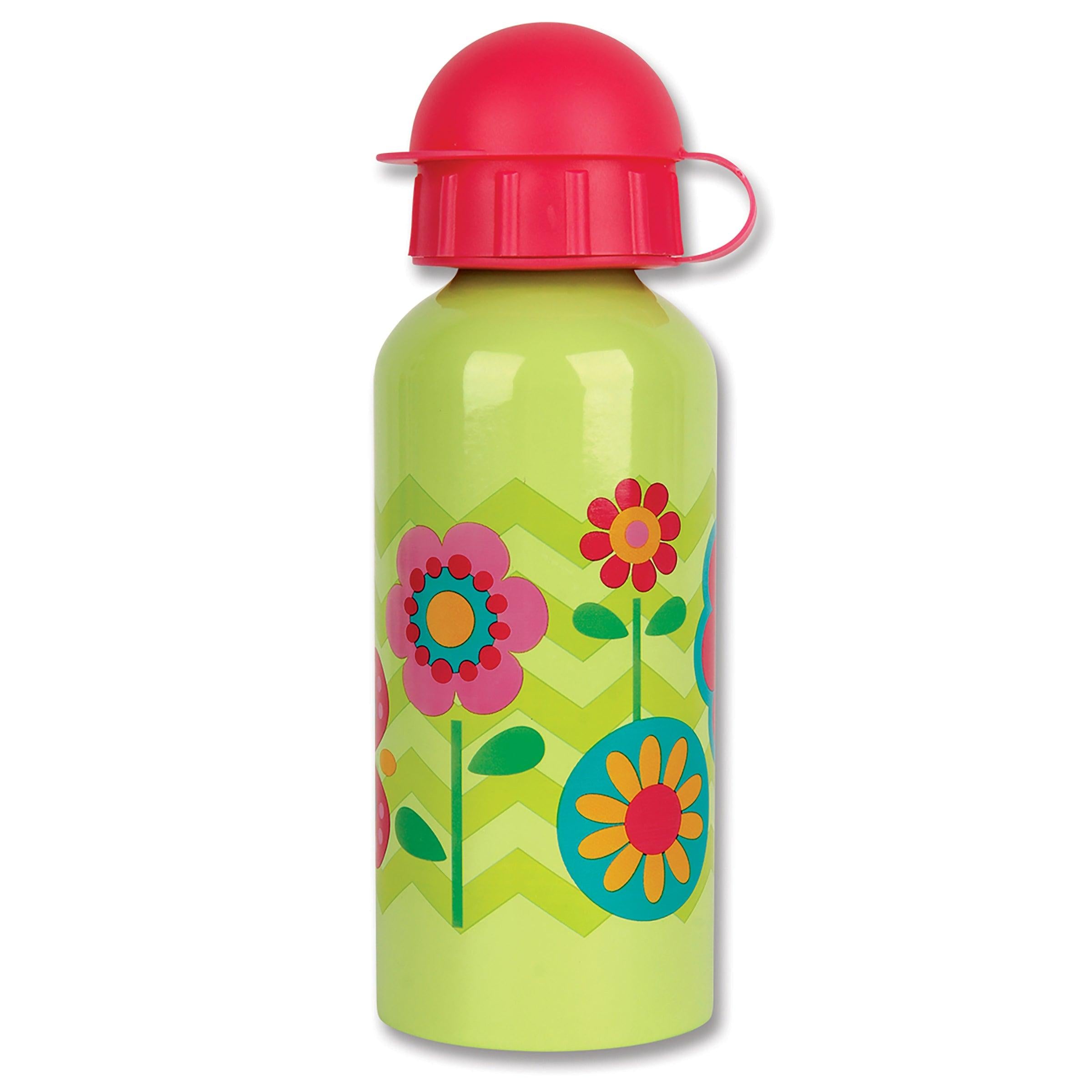 Stainless Steel Water Bottle (Flowers) - Ourkids - Stephen Joseph