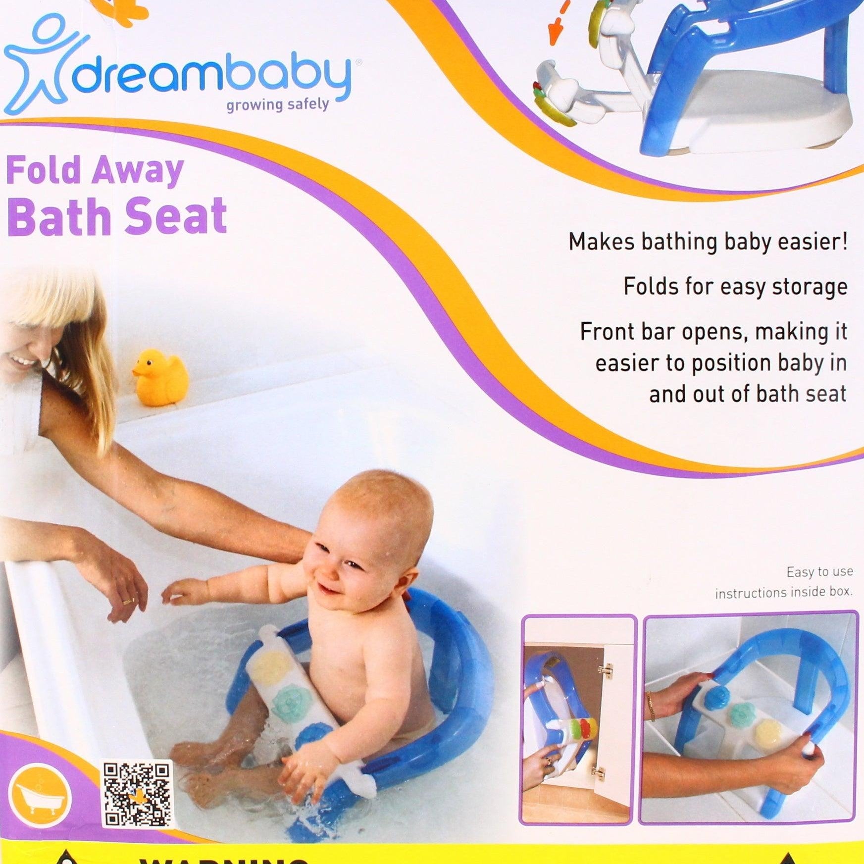 Dreambaby Fold-Away Baby Bath Seat - Ourkids - Dreambaby