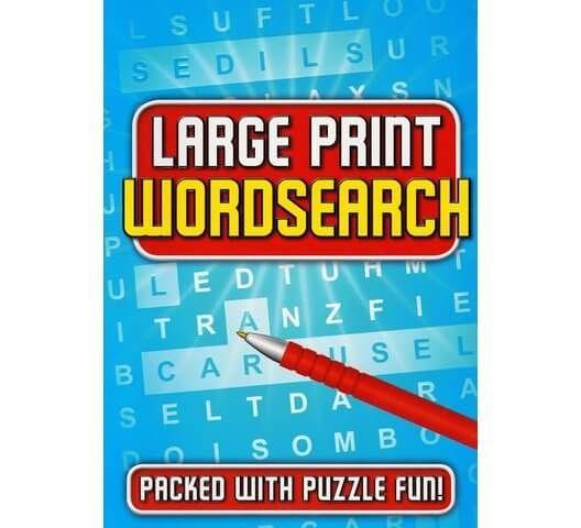 Large Print Wordsearch 2 - Ourkids - OKO