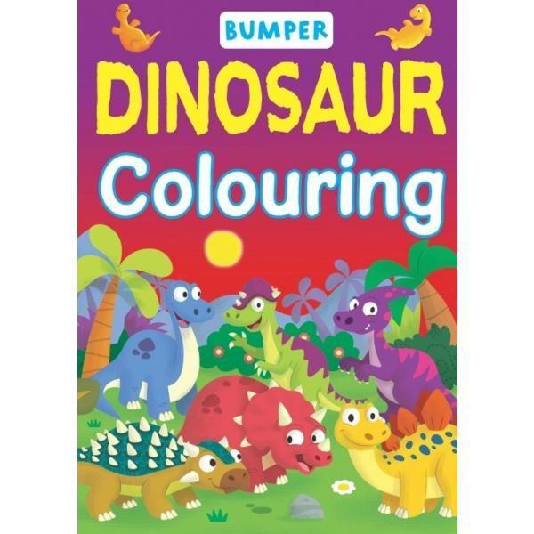 Bumper Dinosaur Coloring - Ourkids - OKO