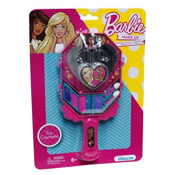 Barbie Hand Mirror with Cosmetics - Ourkids - Barbie