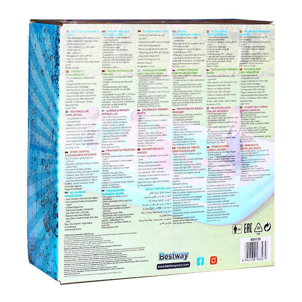 Bestway Rectangular Family Pool - Ourkids - Bestway