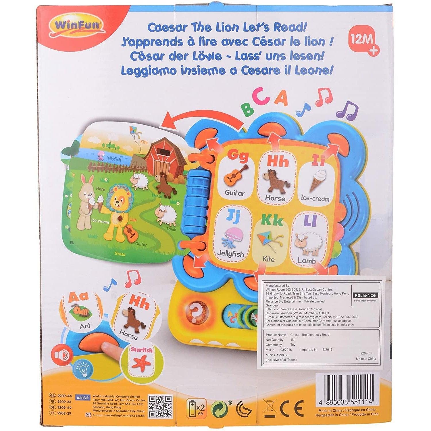 Caesar The Lion Let's Read - Ourkids - OKO