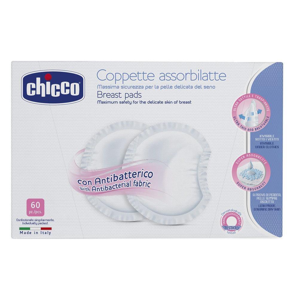 Chicco Breast Pads 60 Pcs - Ourkids - Chicco