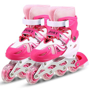 Children Roller Skates Adjustable Inline Skating Shoes (Size 35-38) - Ourkids - OKO