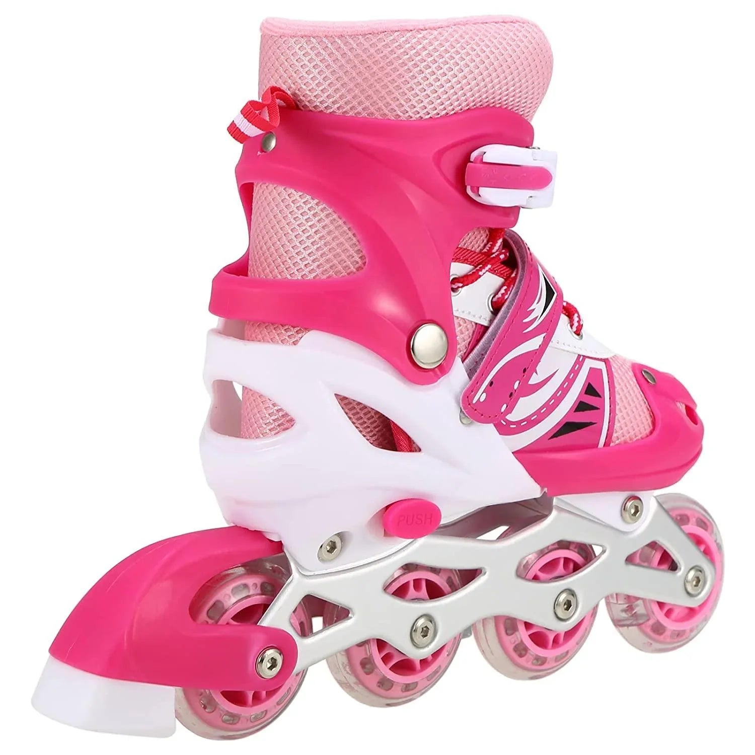 Children Roller Skates Adjustable Inline Skating Shoes (Size 35-38) - Ourkids - OKO