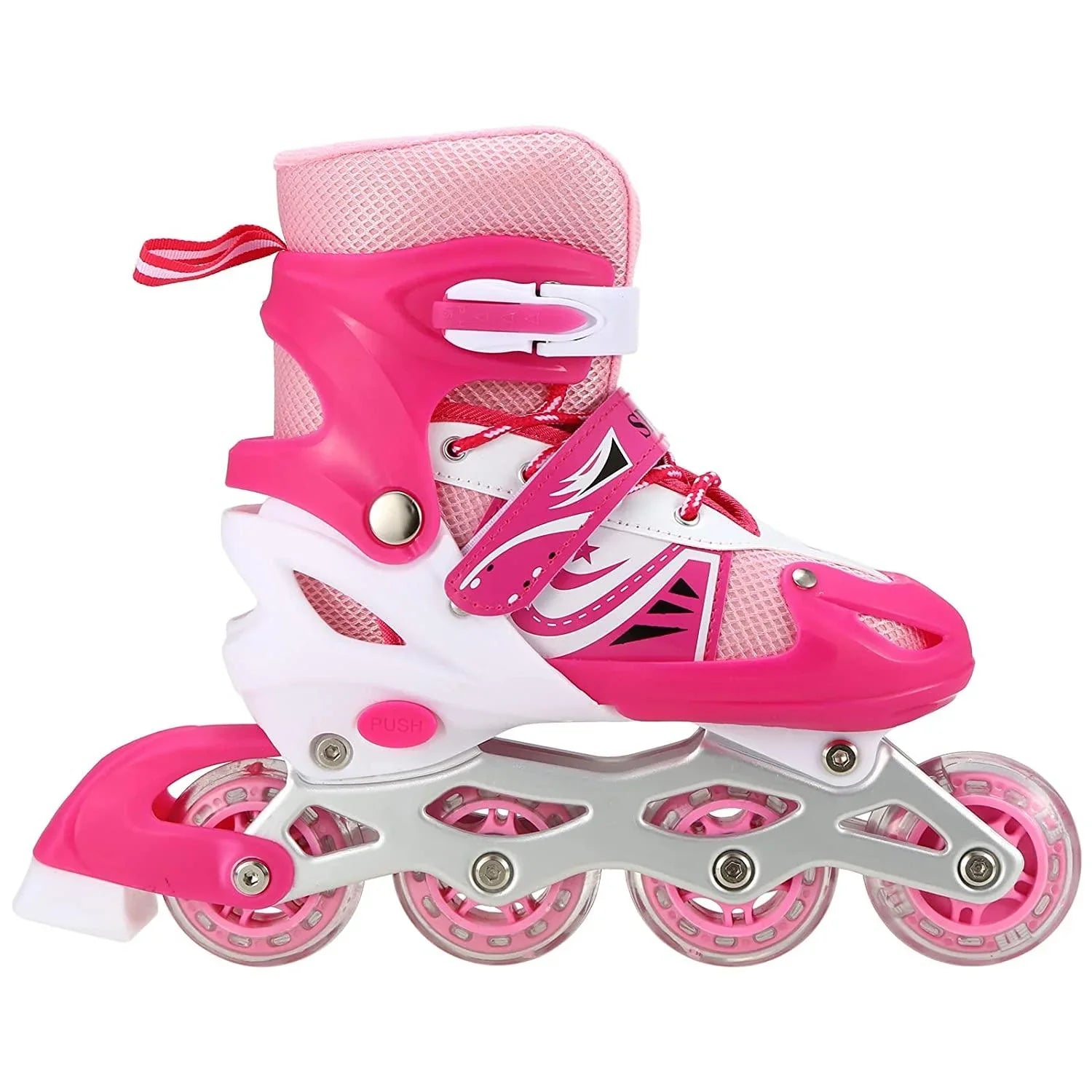 Children Roller Skates Adjustable Inline Skating Shoes (Size 35-38) - Ourkids - OKO