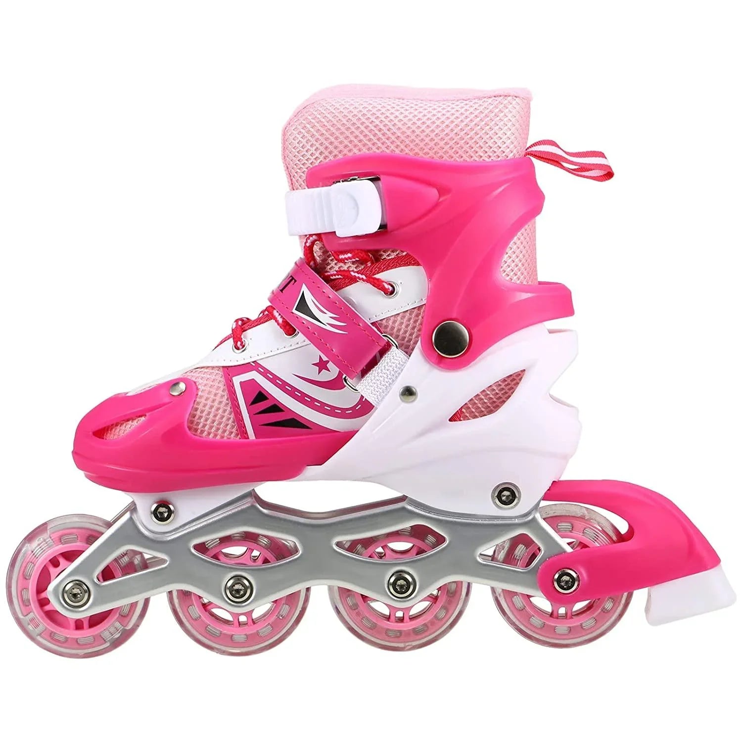 Children Roller Skates Adjustable Inline Skating Shoes (Size 35-38) - Ourkids - OKO