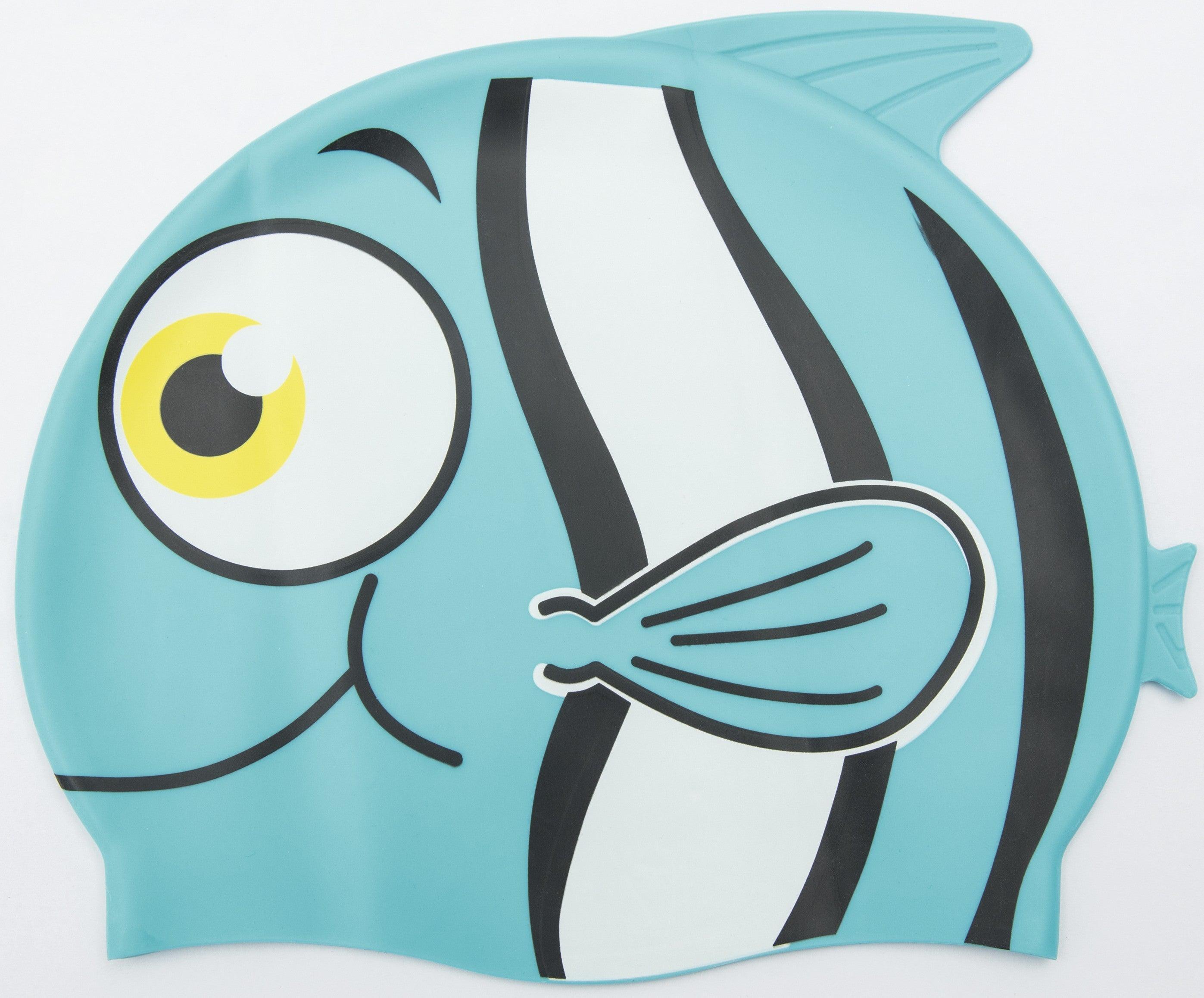 Children's Hydro-Swim Silicone Swim Cap Clownfish Ages 3+ Assorted - Ourkids - Bestway