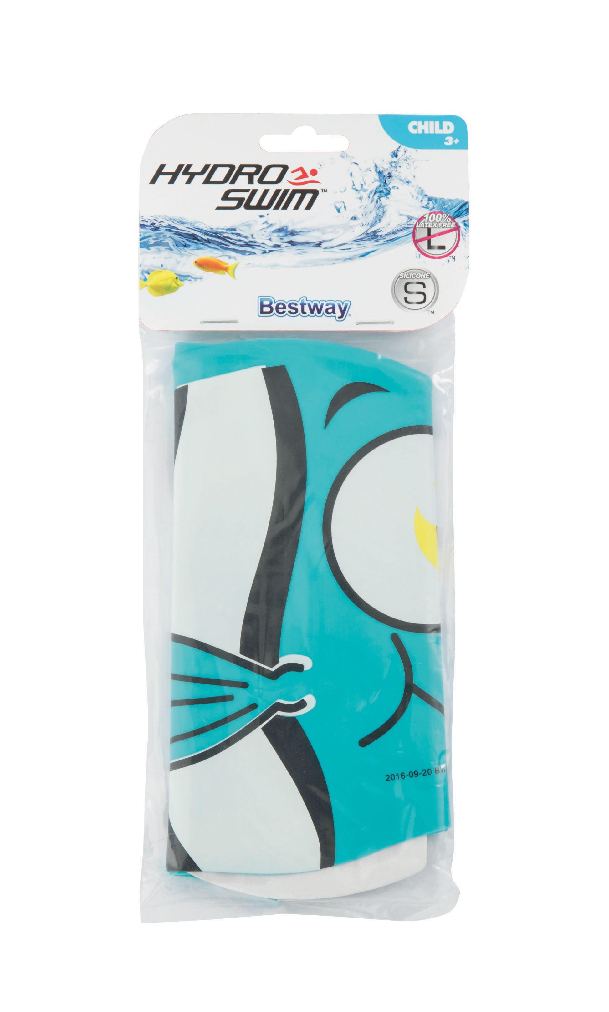 Children's Hydro-Swim Silicone Swim Cap Clownfish Ages 3+ Assorted - Ourkids - Bestway