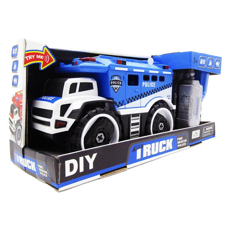 City Truck Rescue – Police – Blue - Ourkids - Milano