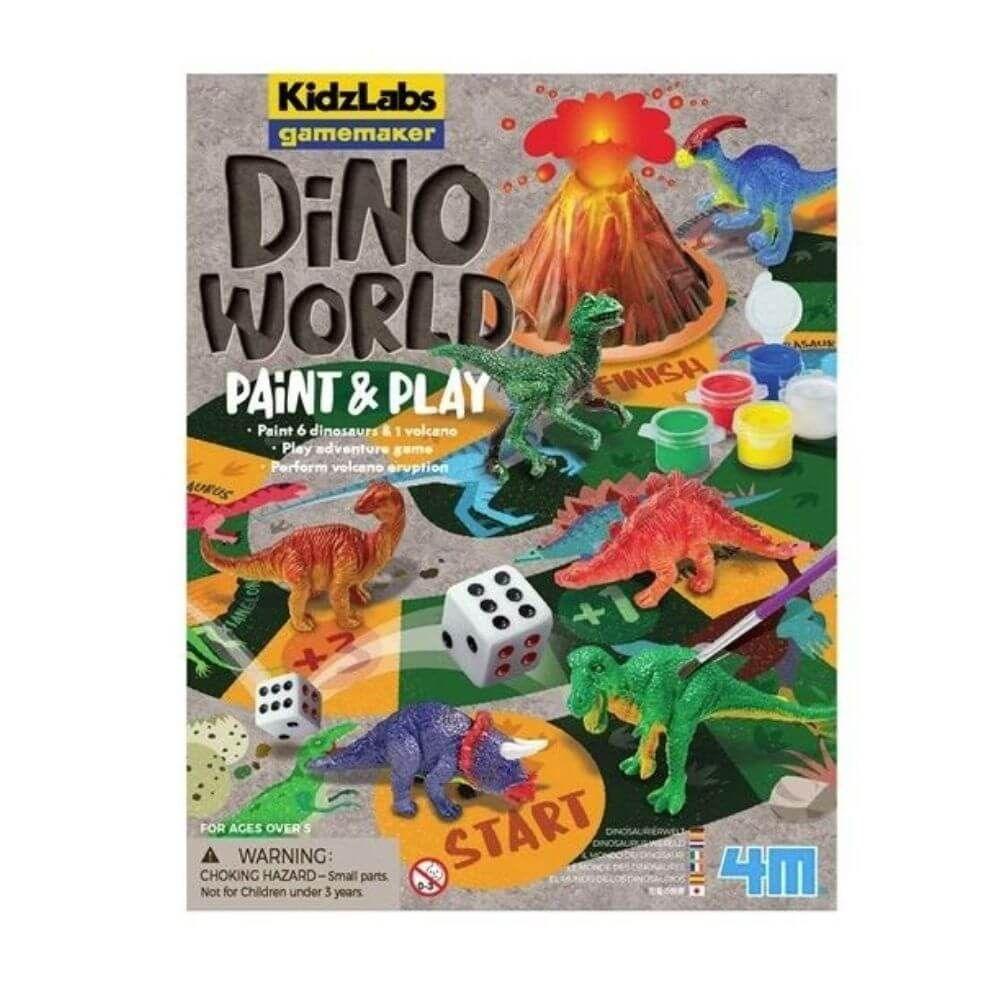 Dino World Paint & Play - Ourkids - 4M